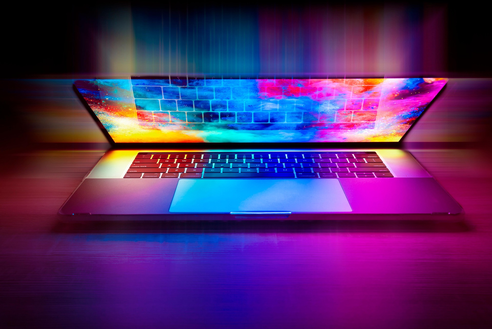Code op scherm